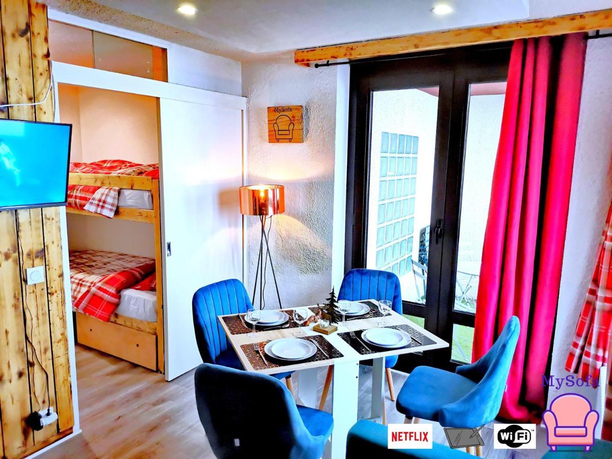 Mysofa Loup & Parking Apartment Pra Loup Ngoại thất bức ảnh
